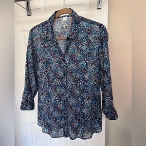 Coldwater Creek sheer blouse